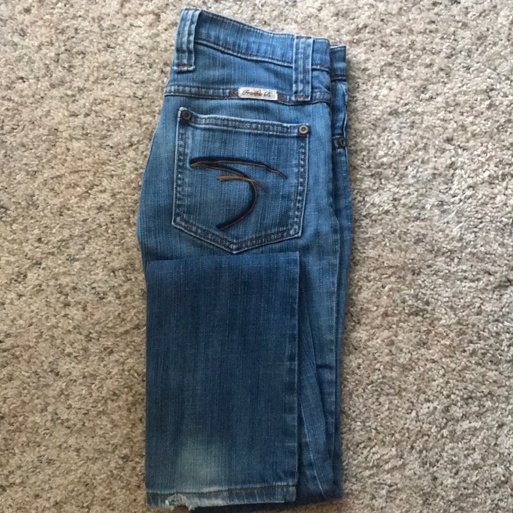 Slightly Distressed Frankie B Jeans